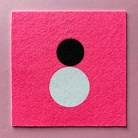 Gary Hume: Black & White Snowman, 2003 greetings card. Buy and sell the best graphic design and illustration books, magazines and posters with The Print Arkive.