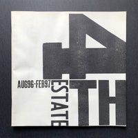 4th Estate Limited Edition book cover. Buy and sell the best graphic design books, magazines and posters with The Print Arkive.