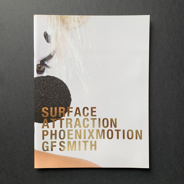 Surface Attraction: Phoenix Motion, GF Smith (SEA Design) book cover. Buy and sell the best graphic design paper sample books, magazines and posters with The Print Arkive.