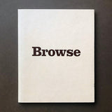 Browse, Browns, book cover. Buy and sell the best graphic design studio promotional books, magazines and posters with The Print Arkive.