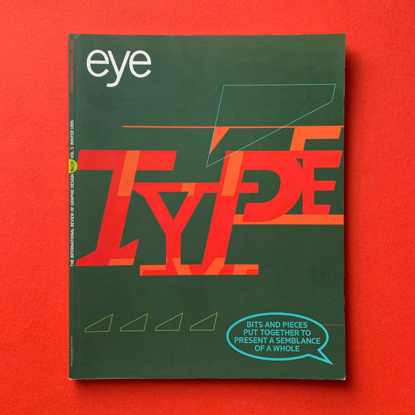Eye - International Review of Graphic Design, magazine cover. Buy and sell the best graphic design books, magazines and posters with The Print Arkive.