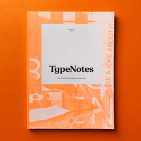 TypeNotes: A journal dedicated to typography & graphic design - Issue No.3 2020 magazine cover. Buy and sell the best typography and printing books, magazines and posters with The Print Arkive.