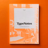 TypeNotes: A journal dedicated to typography & graphic design - Issue No.3 2020 magazine cover. Buy and sell the best typography and printing books, magazines and posters with The Print Arkive.