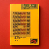 Letraset: The DIY Typography Revolution [Unit 34], book cover. Buy and sell the best typography and letraset books, journals, magazines and posters with The Print Arkive.