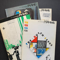 Print; America’s Graphic Design Magazine (x4 issues). Buy and sell the best design books, journals, magazines and posters with The Print Arkive.