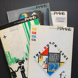 Print; America’s Graphic Design Magazine (x4 issues). Buy and sell the best design books, journals, magazines and posters with The Print Arkive.