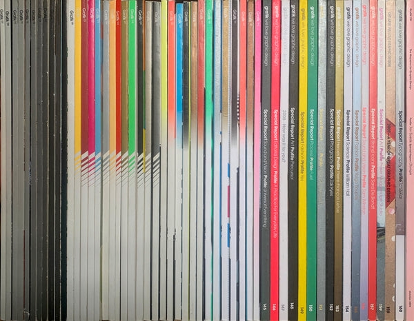 Issue 1 Graphics Graphics International & Grafik: 1998–2007 (x65 issues, broken run ...