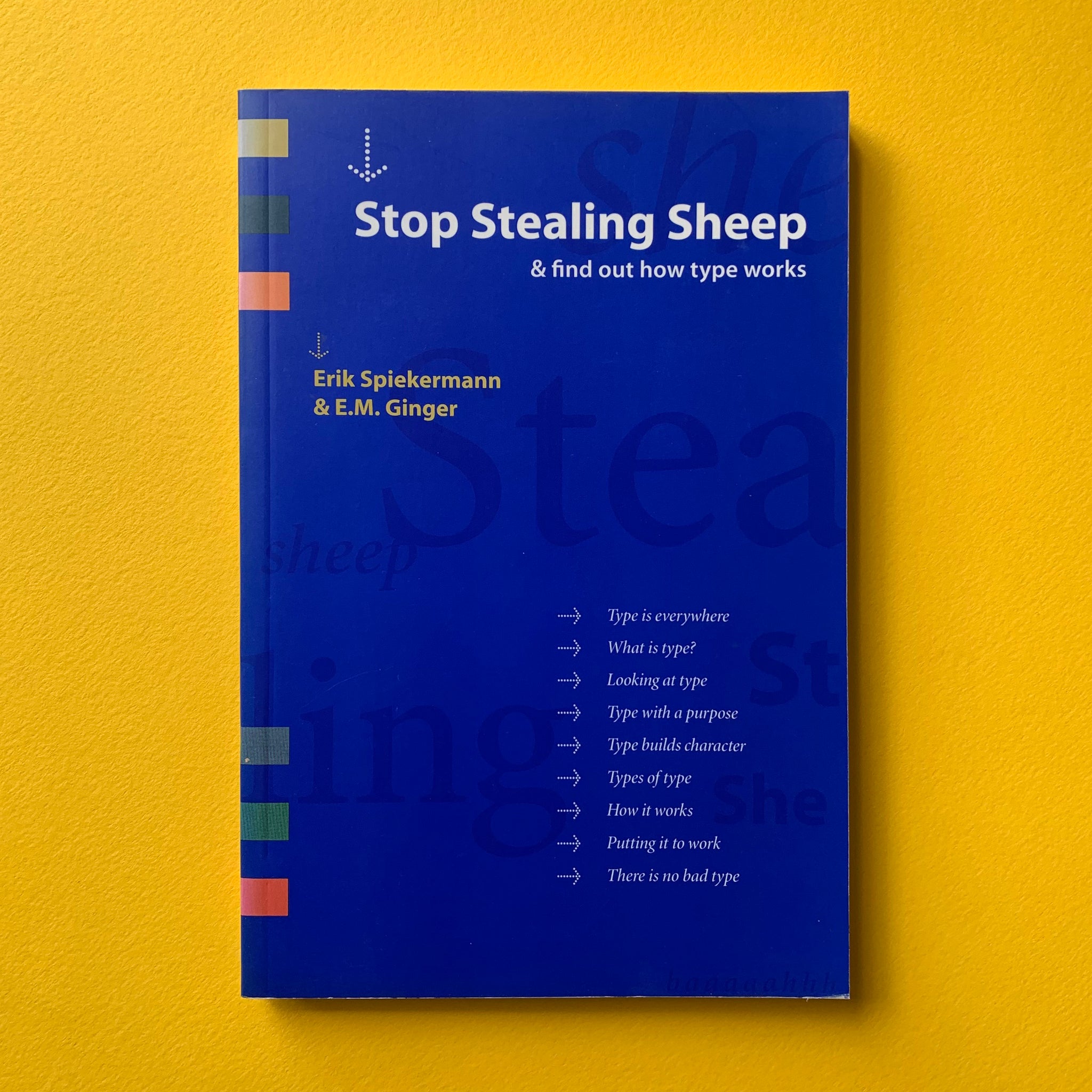 Stop Stealing Sheep & find out how type works (Erik Spiekermann) – The  Print Arkive