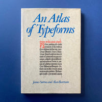 An Atlas of Typeforms - book cover. Buy and sell the best font specimen books, journals, magazines and posters with The Print Arkive.