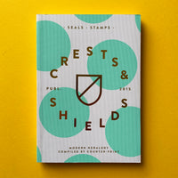 Modern Heraldry: Seals, Stamps, Crests & Shields - book cover. Buy and sell the best trademark and symbol design books, journals, magazines and posters with The Print Arkive.