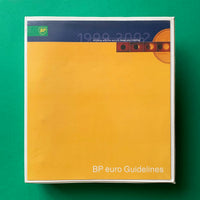 BP euro Guidelines 1999–2002 - book cover. Buy and sell the best visual identity books, journals, magazines and posters with The Print Arkive.
