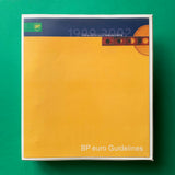 BP euro Guidelines 1999–2002 - book cover. Buy and sell the best visual identity books, journals, magazines and posters with The Print Arkive.