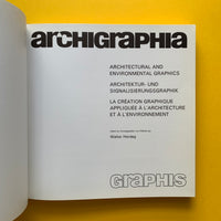 Archigraphia: Architectural and Environmental Graphics