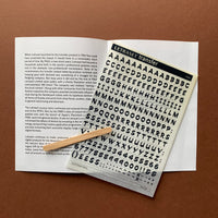 The Liberated Letter - The Story of Letraset: A presentation by Colin Brignall and Dave Farey.