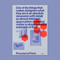Process is Form (Team Impression) - poster. Buy and sell the best original vintage posters with The Print Arkive.