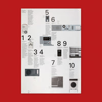 Dieter Rams: Die zehn Thesen des Braun Produktdesign - poster. Buy and sell the best original vintage posters with The Print Arkive.