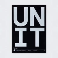 UNIT: Designers as Publishers (Spin) - poster. Buy and sell the best original vintage posters with The Print Arkive.