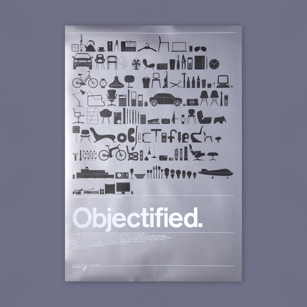Objectified, a film by Gary Hustwit - poster. Buy and sell the best original vintage posters with The Print Arkive.