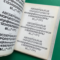 Alphabet (2 Vol. Photosetting Specimen Books)