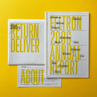 Feltron 2006 Annual Report - book cover. Buy and sell the best information design books, journals, magazines and posters with The Print Arkive.
