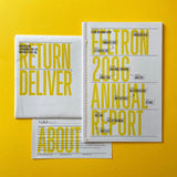 Feltron 2006 Annual Report - book cover. Buy and sell the best information design books, journals, magazines and posters with The Print Arkive.