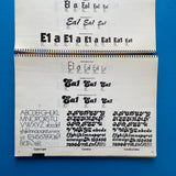 Letraset Graphic Arts System 1978