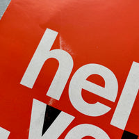 Helvetica (1963 press advertisement)