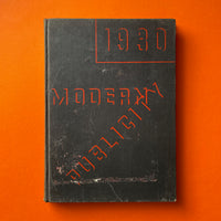 Modern Publicity, Commercial Art Annual 1930 - book cover. Buy and sell the best advertising and design awards books, journals, magazines and posters with The Print Arkive.