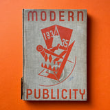 Modern Publicity, Commercial Art Annual 1934/35 - book cover. Buy and sell the best advertising and design awards books, journals, magazines and posters with The Print Arkive.