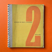 Alphabet & Image 2: A Quarterly - book cover. Buy and sell the best graphic design books, journals, magazines and posters with The Print Arkive.
