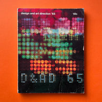 Design & Art Direction ’65 (D&AD Annual) - book cover. Buy and sell the best graphic design awards books, journals, magazines and posters with The Print Arkive.