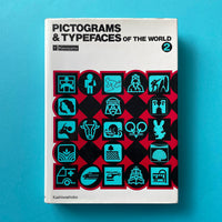 Pictograms & Typefaces of the World 2 - book cover. Buy and sell the best graphic design books, journals, magazines and posters with The Print Arkive.