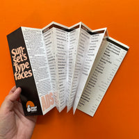 Sunset’s Typefaces (Sunset Studio)