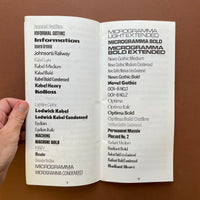 Focus [Typeface Directory]