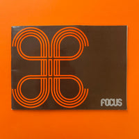 Focus [Typeface Directory] - book cover. Buy and sell the best type specimen books, journals, magazines and posters with The Print Arkive.
