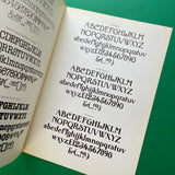 Alphabet New Typefaces No’s 1–6 [Specimen Sheets]