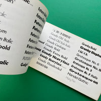 Alphabet [Typeface & Diatype Directories]
