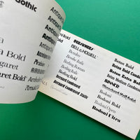 Alphabet [Typeface & Diatype Directories]