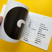 Alphabet Display Photosetting [Typeface Index]