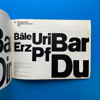 Berthold Akzidenz-Grotesk, Berthold Standard, H. Berthold AG. Cat.473 [Specimen Book]