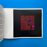 Berthold Akzidenz-Grotesk, Berthold Standard, H. Berthold AG. Cat.473 [Specimen Book]