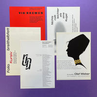 Folio Kursiv, Bauer Type Foundry [Specimen Folder cont. x24 Items of Ephemera]