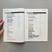Berthold Fototypes: 1250 Headlines Synopsis 1980 [Typeface Directory]