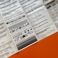 Letraset international type chart (1970s)