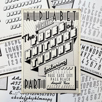 Alphabet presents 'The Faces of Whitmore-Thomas' [Specimen Sheets]