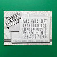 Alphabet presents 'The Faces of Whitmore-Thomas' [Specimen Sheets]