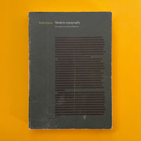 Modern typography: an essay in critical history (Robin Kinross). Buy and sell the best typography books, journals, magazines and posters with The Print Arkive.