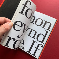 Rhyme & reason: A typographic novel (Erik Spiekermann)