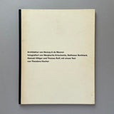 Architektur von Herzog & de Meuron. Buy and sell the best architecture books, journals, magazines and posters with The Print Arkive.