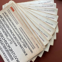 WACE & Co Specimen Sheets: American Typefounders, Bauersche Giesserie, Berthold, Monotype, Stempel, Stephenson Blake. Buy and sell the best typography books, journals, magazines and posters with The Print Arkive.